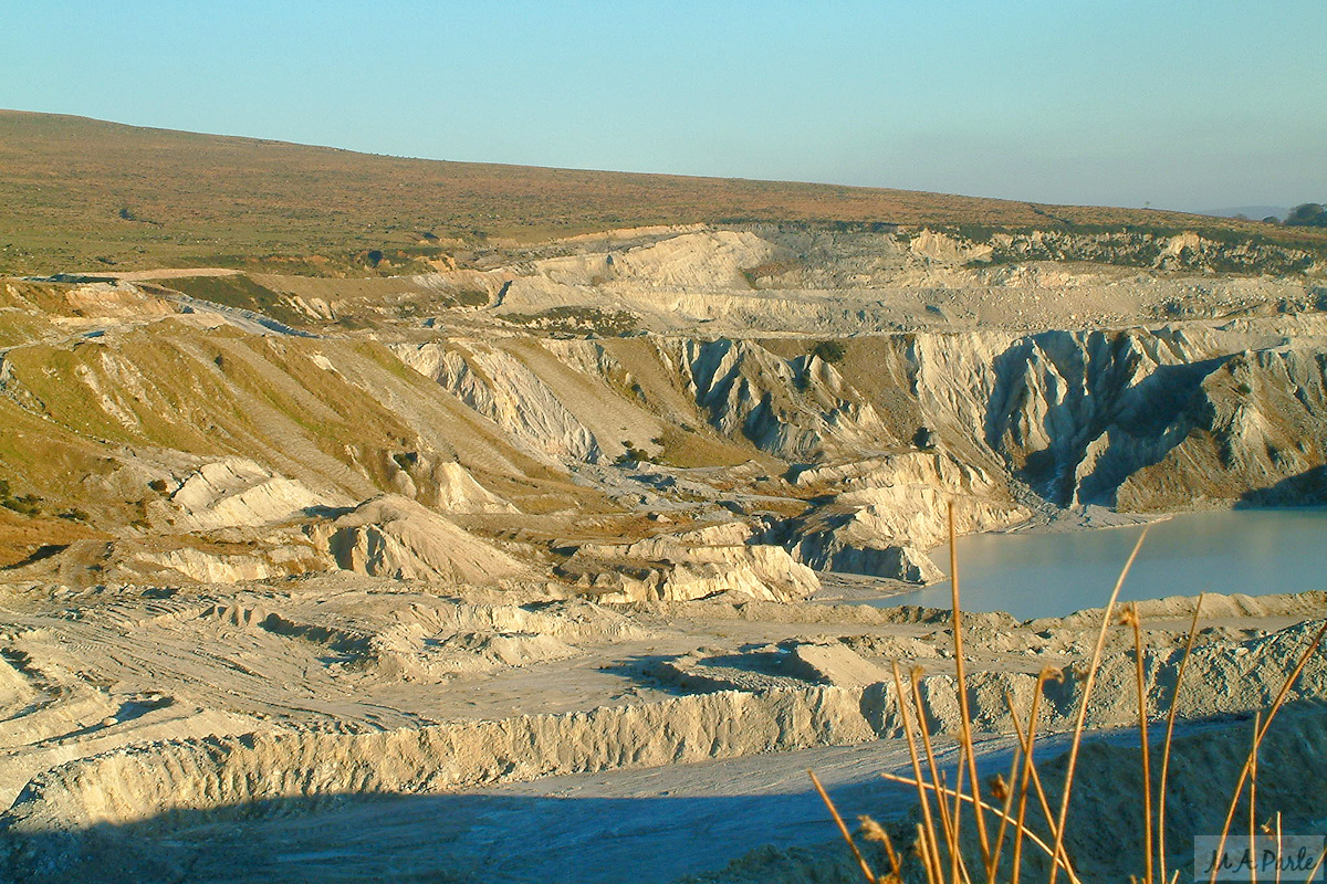 Lee Moor china clay pit