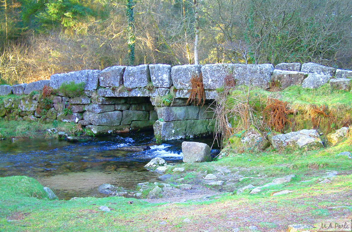 Leather Tor Bridge over the River Meavy